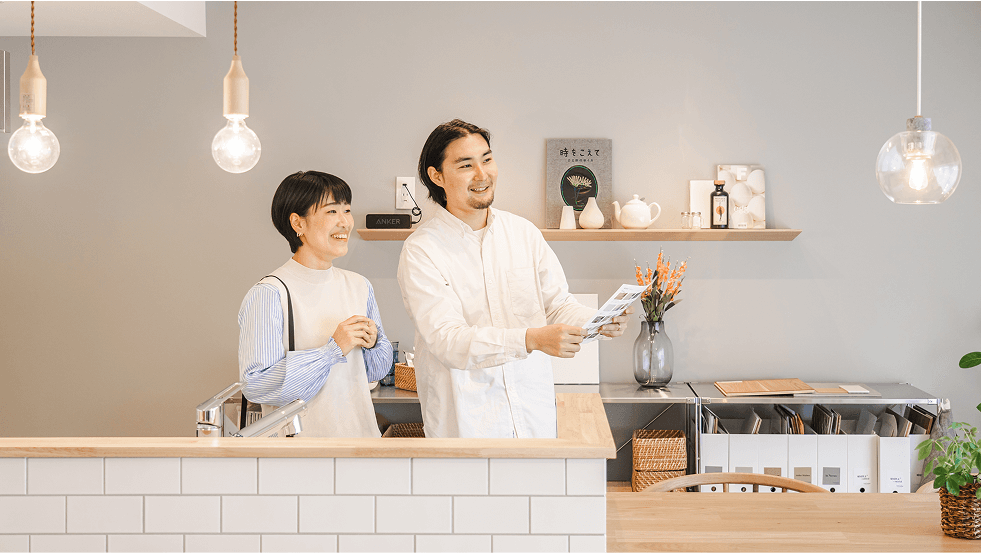 リノベ物件見学会の様子