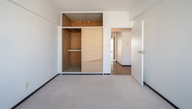 こちらも充分な収納スペースがありますので
奥行きがあるのでウオークインクローゼットにされてもよいですね！