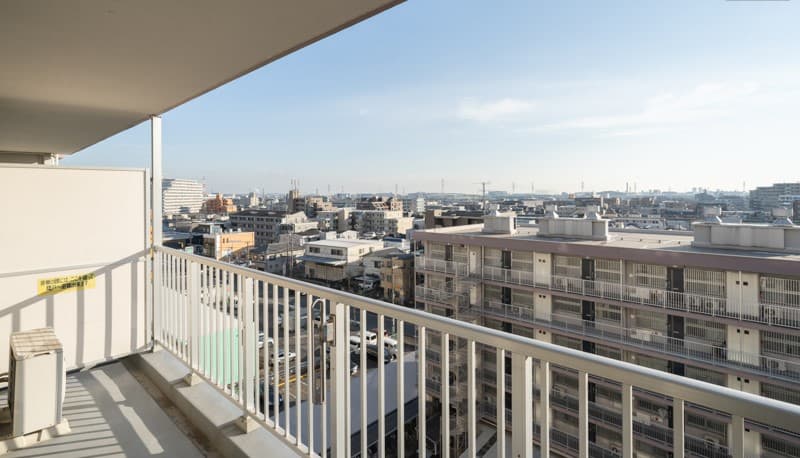 とても眺望が良いベランダになります！