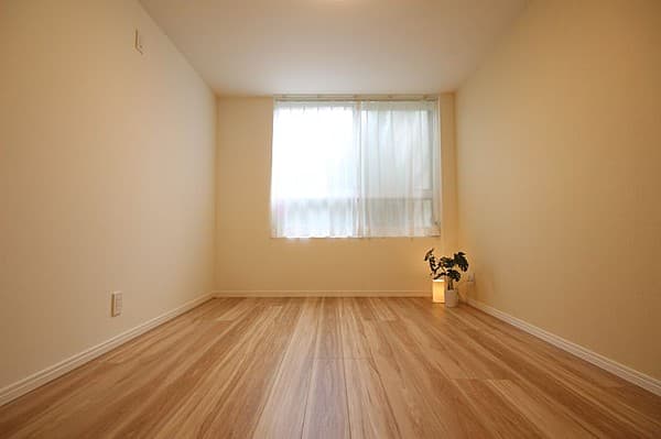 6畳の寝室ウォークインクローゼットもあります。