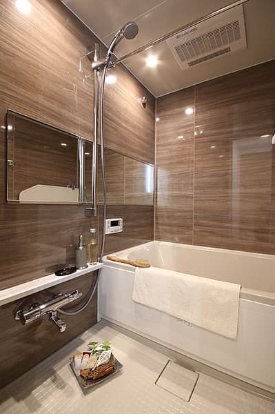 お風呂は最新式