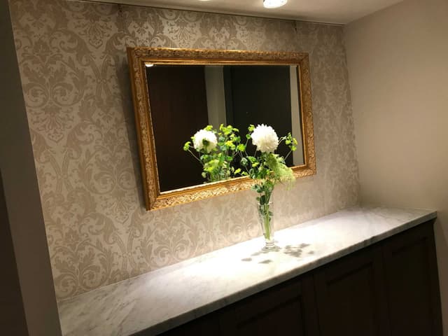 玄関のニッチです。
