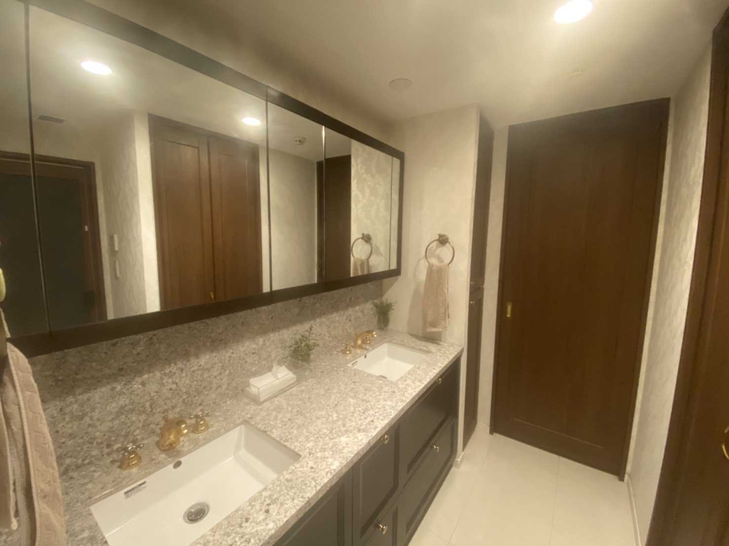 洗面台です。2ボールです。