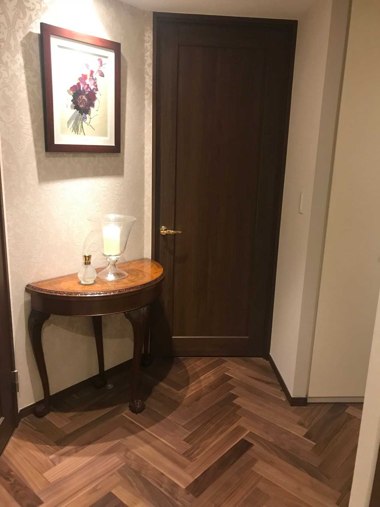 廊下のニッチ部分です。