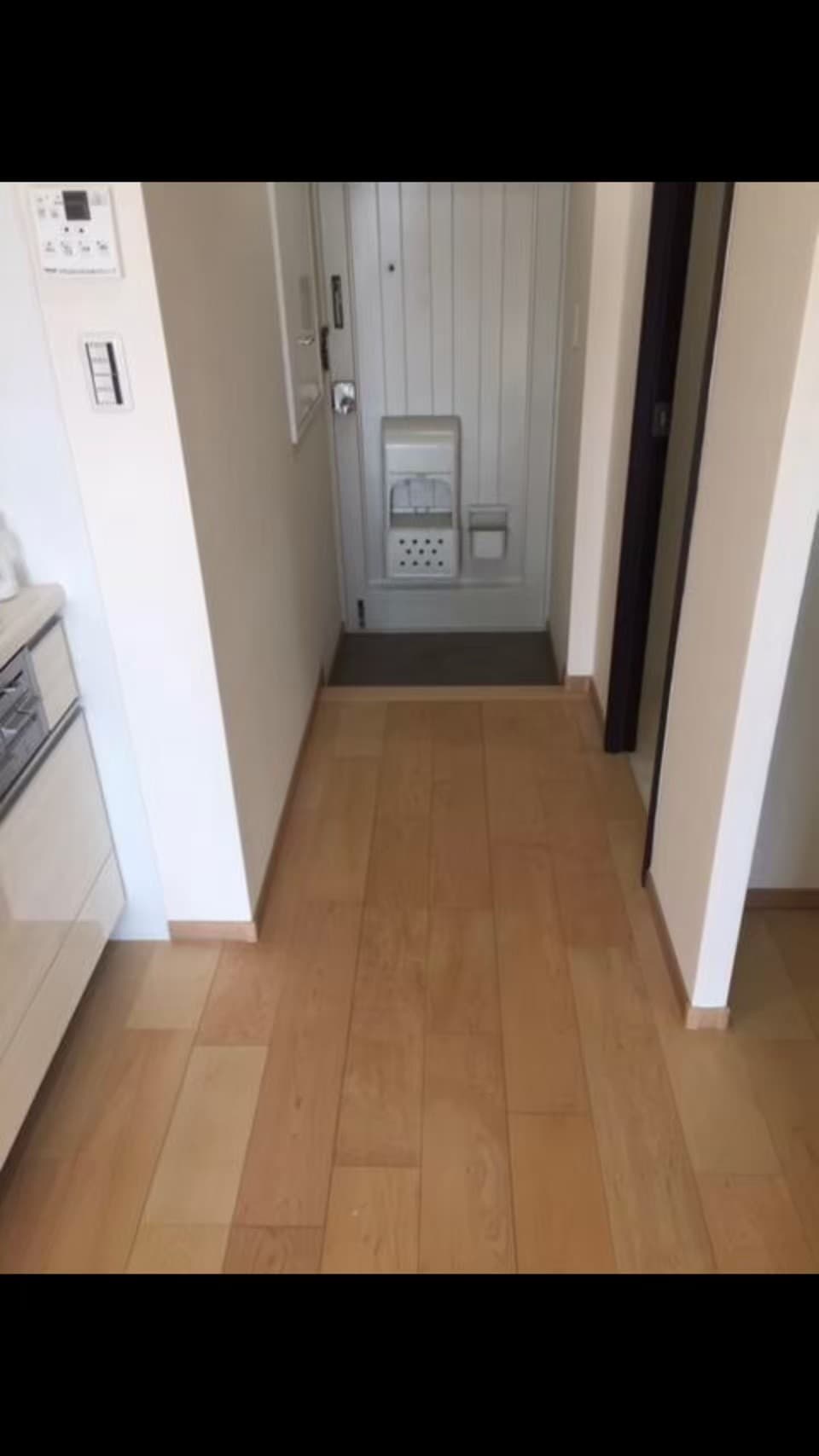 コンパクトな玄関