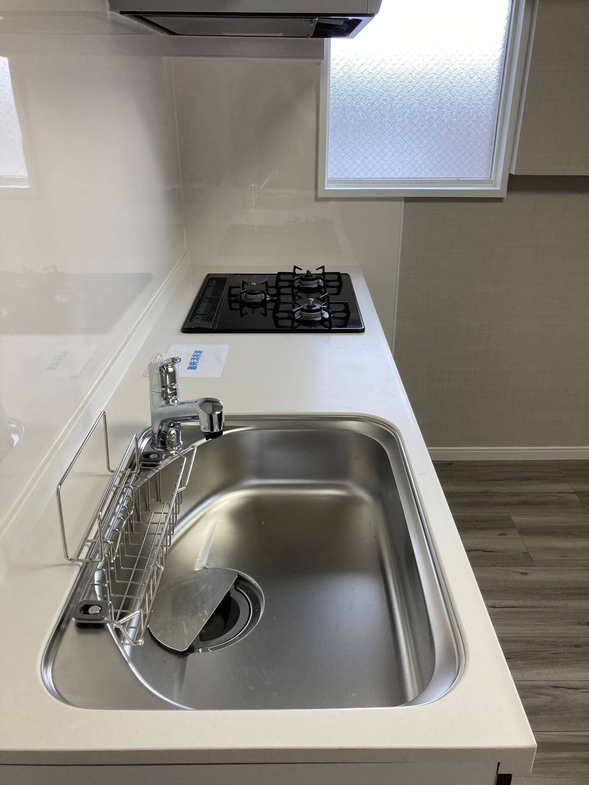 シンクも大きく作業しやすいです。