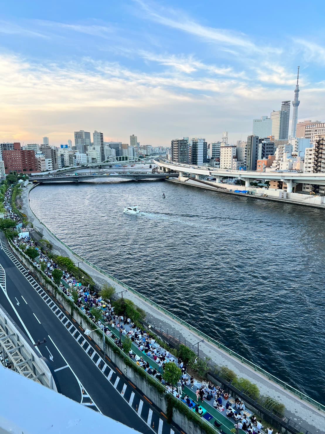 屋上からの景色です。