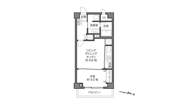 間取り図です。