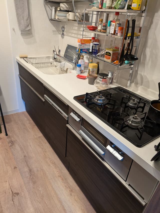 2024年3月 システムキッチン交換・食洗機設置