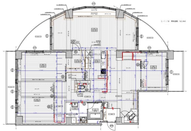 間取りになります。角部屋で全ての方向にお隣さんはいません。