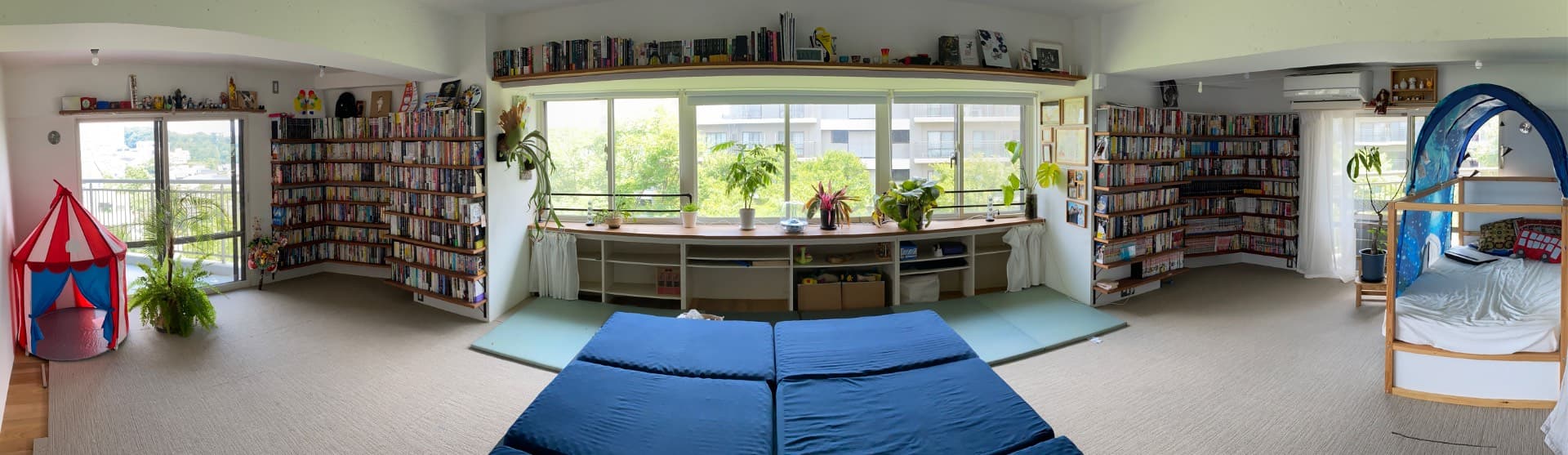 リビングのパノラマです。