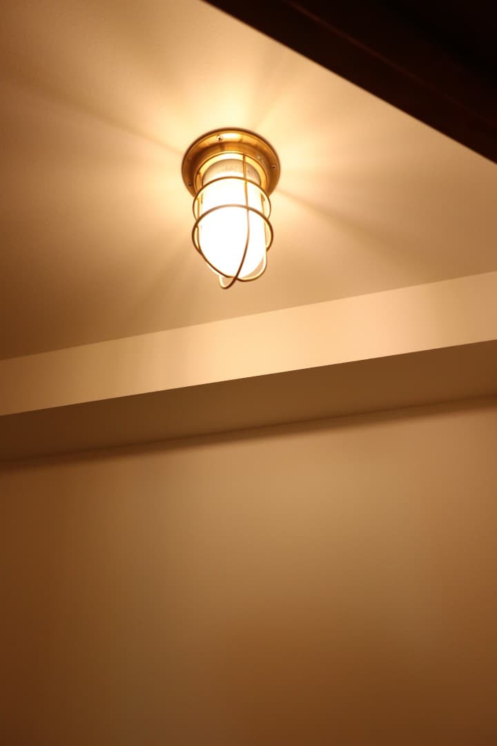 トイレのライトです。