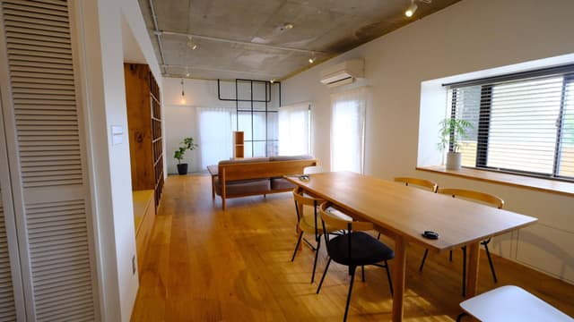 インナーテラスには植物がベストマッチ