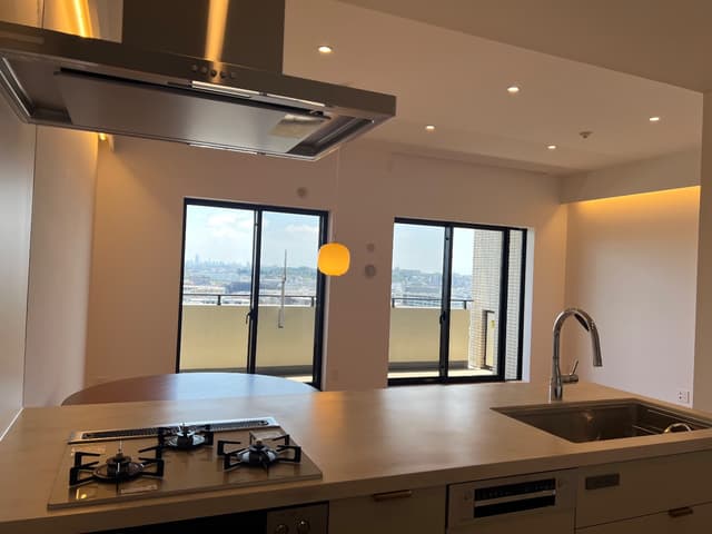 キッチンからの眺め