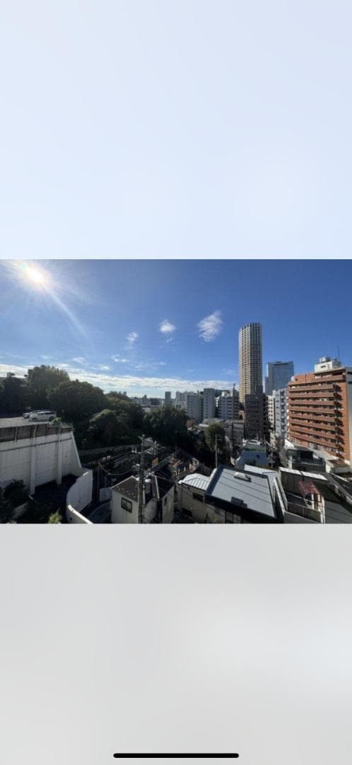 ベランダからの景色は抜けているので晴れた日は気持ちが良く、日当たりもバッチリです