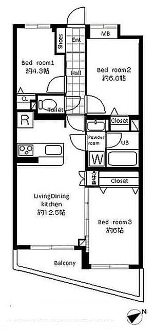 各写真は2020年12月購入時の写真。購入時がリノベーション直後になります。