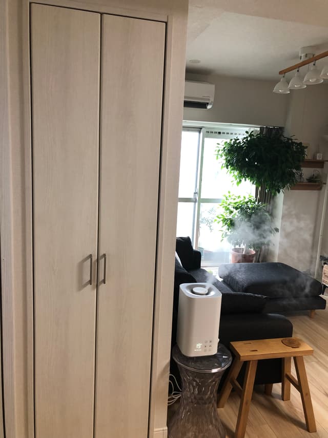 リビング横の収納。