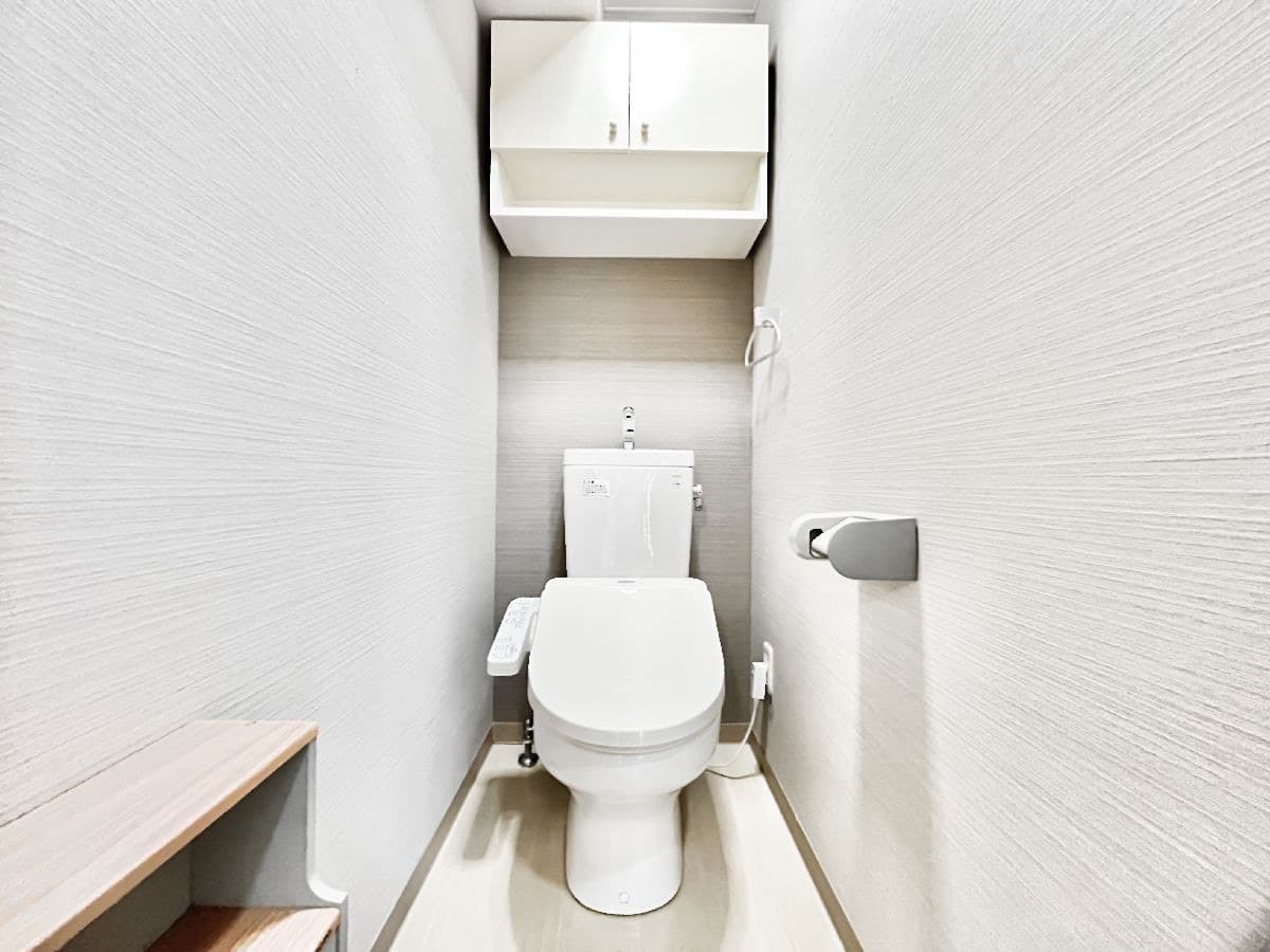 トイレのウォシュレットは2023年に交換済みです。