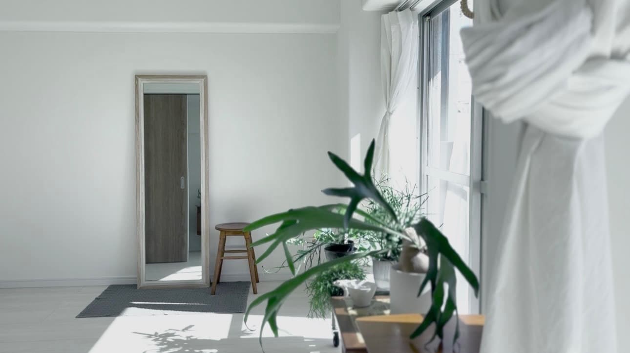 リビングの隣の部屋は引き戸で仕切られています