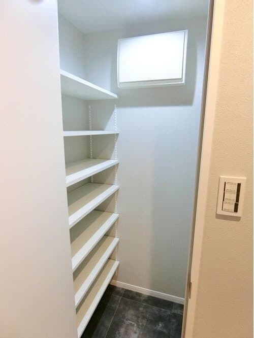 ウォークインクローゼットです。