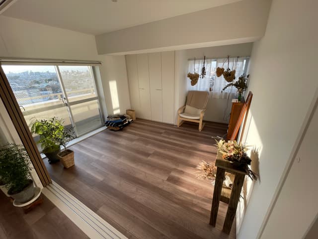 マンション最上階角部屋の角部屋。