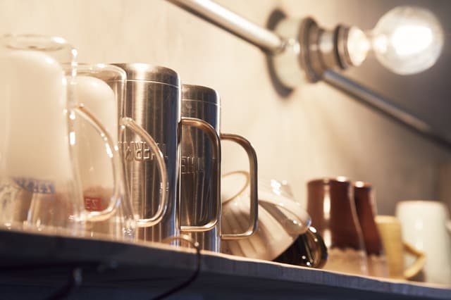 キッチンの上の棚です。