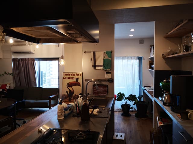 リビングの向かいには近くに高い建物もなく、外部からの目線は気になりません